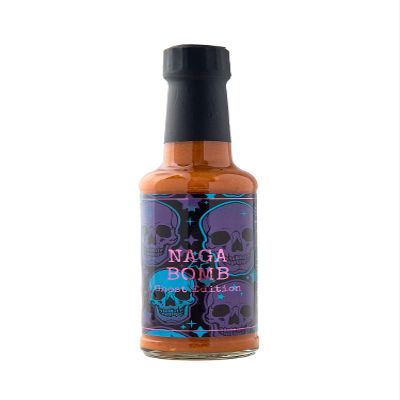 Big Ginger Sauce Co Naga Bomb Ghost Edition Hot Sauce Chilli Pepper Sauce Bottle 150ml