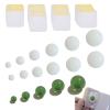 17 PC Belly Button Plug Belly Button Shaper Post Tummy(22 Different Sizes) and 30pc Breathable Belly Button Patch view 1