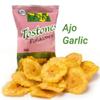Lam's Tostones Garlic, No Trans Fat, Gluten Free, 20 x 4 oz, Smashed Plantain Chunks, Thin and Crispy (Pack of 20, Garlic) view 2