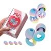 2-Pack JuJus, Reusable Concert Earplugs, Noise-Reducing | Perfect for Sleep, Focus, Noise Sensitivity, Travel & Concerts | NRR 25db | Customizable Fit view 1