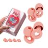 2-Pack JuJus, Reusable Concert Earplugs, Noise-Reducing | Perfect for Sleep, Focus, Noise Sensitivity, Travel & Concerts | NRR 25db | Customizable Fit view 1
