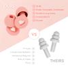 2-Pack JuJus, Reusable Concert Earplugs, Noise-Reducing | Perfect for Sleep, Focus, Noise Sensitivity, Travel & Concerts | NRR 25db | Customizable Fit view 3