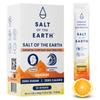 Salt of the Earth Premium Zero-Sugar Electrolyte - Made with Pink Himalayan Salt - Hydration Powder Packets | Premium Ingredients | Keto & Paleo Friendly | 12 Sticks, Orange view 1