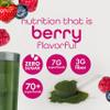 Zena Nutrition Organic Super Greens Powder, 70+ Superfoods, 0 Sugar, 3G Fiber, Spirulina, Chlorella, Antioxidants, Prebiotics/Probiotics, Digestive Enzymes, Mixed Berry, 30 Servings view 3