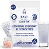 Salt of the Earth Premium Zero-Sugar Electrolyte - Made with Pink Himalayan Salt - Hydration Powder Packets | Premium Ingredients | Keto & Paleo Friendly | 30 Sticks, Unflavored view 1