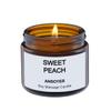 ANSOYER Mini Massage Candle - Portable Warm Oil Candle for Dry Skin Relief & Relaxation - 1.77OZ (Sweet Peach) view 1