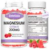 2 Pack Magnesium Citrate Gummies, High Absorption Magnesium Gummies for Adults, Muscle & Teeth Support, Vegan Natural Raspberry Flavor 120 Cts view 1
