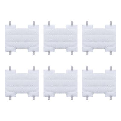Pack of 4pc/6pc Washable Microfiber Vacuum Pads for HV300 HV300W HV301 Vacuum Dust Away Replace Part Replacement Pads