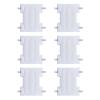 Pack of 4pc/6pc Washable Microfiber Vacuum Pads for HV300 HV300W HV301 Vacuum Dust Away Replace Part Replacement Pads view 4