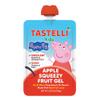 Tastelli Peppa Pig Kids Squeezy Fruit Gel  Apple Flavor  No Artificial Sweeteners or Flavors, Made with Real Fruit Juice, Fiber-Rich Prebiotic Gut Support, Vitamins C & D, Vegan, Gluten-Free - 10 Count view 3