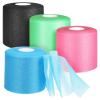 TOPPERFUN 4rolls Outdoor Athletic Wrap Tape Pre Wrap Sports Tape for Wrist Ankle and Multi-Functional Use Soft Sponge Material for Comfortable Application for Sports and Hair Styling view 1