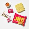 BOX OF LIFE Ottogi Jin ramen 2 Flavor Combo (Mild + Spicy) / Korean Noodles/Each 2 Pack, Total 4 Packs view 3