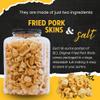 (1) Original Smoked Fried Pork Rinds 16oz Tub Premium Chicharrones Zero Carbs High Protein Crunchy Crackling Snacks Keto Paleo Friendly Party Food Guacamole Gourmet Snack Savory Treat view 3