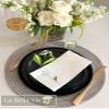 20 Pcs Paper Napkins Soft Absorbent 3-Ply White Durable Premium Quality Full Embossed Linen-Feel Disposable Guest Towels Decorative, for Parties Birthday Wedding Anniversary | Kitchen Bathroom view 3