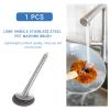FOMIYES 2pcs Stainless Steel Kitchen Cleaning Brush Wire Ball Scrubber Kitchen Accessory Easy Cleaning for Pots Dishes view 3