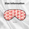 Custom Soft Eye Mask, Design Funny Photo Text Sleep Blindfold Eye Mask with Adjustable Strap Personalized Light Blocking Mask Customized Blackout Eye Cover for Man Woman Home Travel Offices Nap view 3