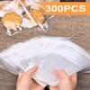 300 Pcs Self Adhesive Cookie Bags, 4x6 Inches Self Sealing Cellophane Bags, Clear Resealable Cellophane Bag for Packaging, Cookies, Gifts, Candy, Food view 4