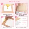10pcs Castor Oil Pack Wrap - Self-Adhesive, High Absorbent Organic Cotton Flannel, No Leak Design for Women & Men view 4