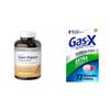 American Health Super Papaya Enzyme Plus Chewable Tablets, 360 Count & Gas-X Extra Strength Chewable Gas Relief Tablets, Cherry Flavor - 72 Count Bundle view 1