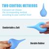 3 Pack Hand Bulb Ear Syringes, Soft Reusable Rubber Suction Ear Bulb Syringe Ball, Baby Ear Cleaning Bulb, Ear Washing Squeeze Bulb for Kids, Adults, Pet (3 Sizes) view 3