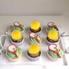 12 Pack Tennis Cupcake Toppers Foam Tennis Ball Cupcake Picks for Kids Sport Theme Birthday Party Baby Shower Cupcake Decorations Supplies view 4