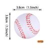 12 Pack Baseball Cupcake Toppers Foam Baseball Cupcake Picks for Kids Sport Theme Birthday Party Baby Shower Cake Decorations Supplies view 2