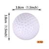 12 Pack Golf Cupcake Toppers Glitter Sports Golf Ball Cupcake Picks for Baby Shower Golf Sports Players Theme Birthday Party Cupcake Decorations Supplies view 2
