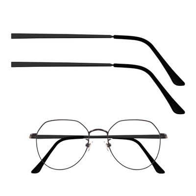 1 Pair of Glasses Replacement Arms, Universal Glasses Arm and Leg Replacements for Glasses Repair (Black)