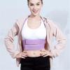 KANGJIEM Brace Support Belt Women Adjustable Upper Back Posture Corrector Neck Clavicle Spine Shoulder Back Lumbar Support Belt Corset Hunchback Correction(Purple,S) view 3