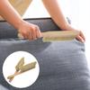2Pcs Wooden Dust Brush with Handle, Soft Bristle Hand Broom for Sofa, Bed, Car, and Furniture Cleaning, 14.17 Inch view 2