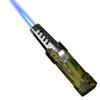 Windproof Turbine Torch Lighter, Refillable Butane Gas Lighter, Portable Metal Inflatable Windproof Jet Large Fire Power Lighter, Suitable for Candle Cigar Kitchen Outdoor Camping, Barbecue(T6) view 1