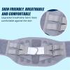 Air Mesh Back Brace for Men Women Lower Back Pain Relief with 5 Stays, Adjustable Back Support Belt for Work,Spine Support Lumbar Decompression Belt(XL) view 4