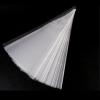 100Pcs Cone Cellophane Bags, 7x15 Inch Cone Shaped Treat Bags with Twist Ties, Plastic Cellophane Bag for Treats, Popcorn, Candy, Party Favors view 3