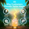 Yerba Magic  Yerba Mate Tea Instant Powder Super Drink with Nootropics, Prebiotics & Probiotics  Clean Energy, Mental Clarity & Gut Wellness | Low Sugar, Natural Caffeine  Peach Mango, 30 Servings view 3