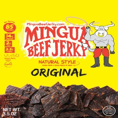 Mingua Beef Jerky (The Original) 3.5 oz Original (Mild)