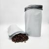 100 Pack White Jar Pouch 6" x 9" x 3.5" Stand Up Bag | Mylar Reclosable Heat Sealable,Stand-Up Pouch Bag | Coffee | Snack | Color: White view 1
