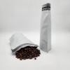 100 Pack White Jar Pouch 6" x 9" x 3.5" Stand Up Bag | Mylar Reclosable Heat Sealable,Stand-Up Pouch Bag | Coffee | Snack | Color: White view 2