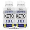 (2 Pack) Keto Thrive Keto ACV Pills 1275MG Keto Support Blend Capsule Alternative to Keto ACV Gummies Formulated with Apple Cider Vinegar Extra Virgin Olive Oil Powder Green Tea Leaf 120 Capsules view 1