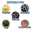 100 Pack Kraft Pouch 6" x 9" x 3.5" Stand Up Kraft | Mylar Reclosable Heat Sealable,Stand-Up Pouch Bag | Coffee | Color: Brown view 4