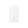Papersoft Napkins Monogram Guest Towels - J view 1