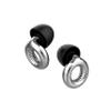 AudioFeel Live - Silver Glow - High Fidelity Earplugs for Concerts, Parties, Festivals, and Loud Environments - 8 Ear Tips in XS, S, M, L - 16dB Noise Reduction - Premium Noise Cancelling view 1