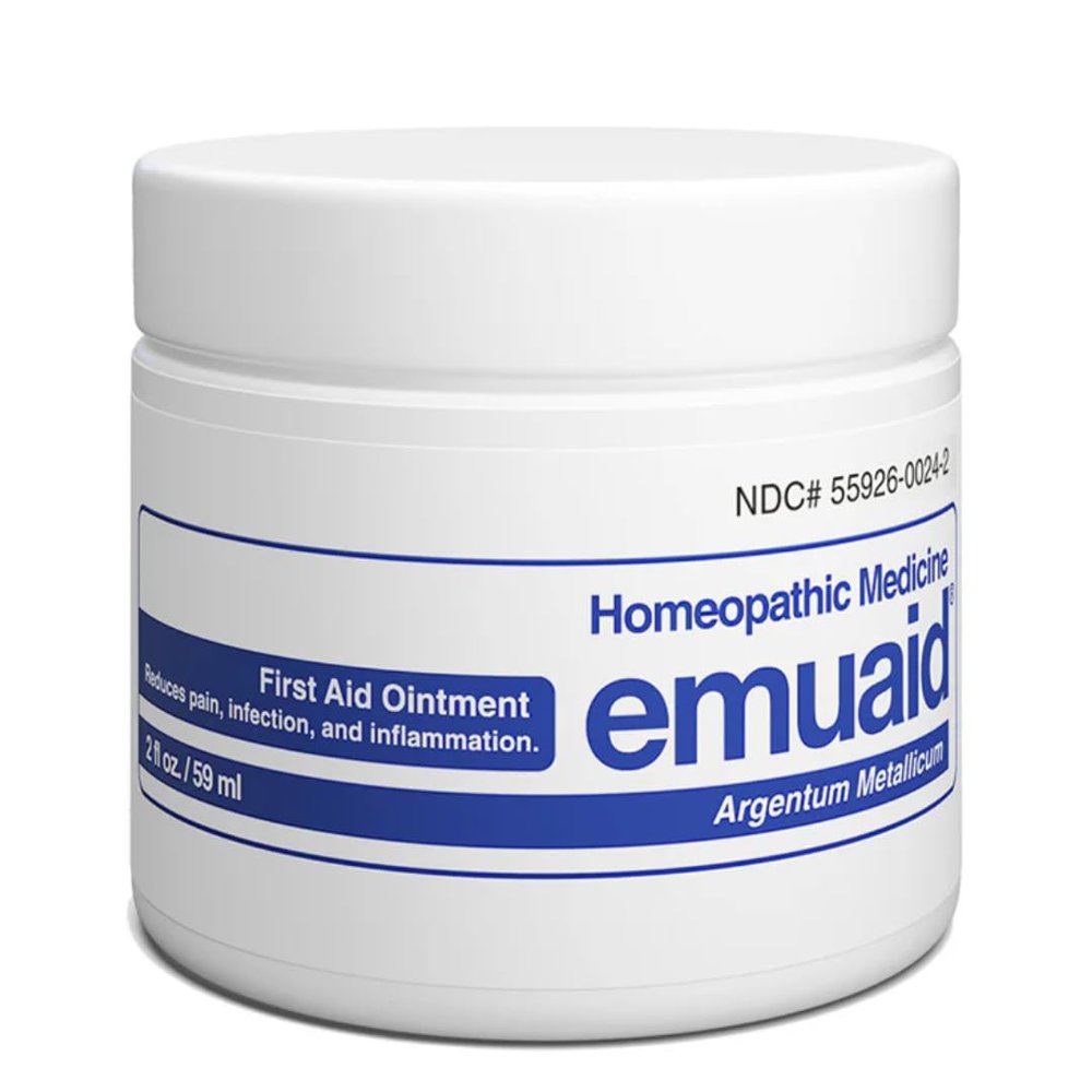 EmuaidBrand First Aid Ointment, 2oz(59 ml), Use Anywhere On The Body, Safe for All Ages, Natural Ingriedients