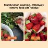 ASHATA Fruit and Vegetable Washing Machine, Portable Electric Fruit and Vegetable Cleaner Device, Fruit and Vegetable Purifier for Fruits, Vegetables, Rice, Meat and Tableware (Second view 3