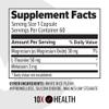 10X Health Sleep Supplements for Adults - 60 Capsules - Melatonin 3mg, L Theanine, Magnesium Supplement, Magnesium Oxide for Deep, Better Rest & Relaxation - 3-in-1 Natural Sleep Support view 2