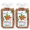 Food to Live - Organic Farro Farfalle Pasta, 1.1 lb (Pack of 2) - Italian Whole Wheat and Non-GMO Bow-tie Pasta, Single Ingredient view 1