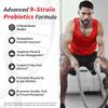 10X Health Probiotics for Men - 60 Capsules Immune Support Supplement & Probiotics for Digestive Health with Lactobacillus Rhamnosus, Acidophilus & Bifidobacterium Probiotic for Gut Health view 2