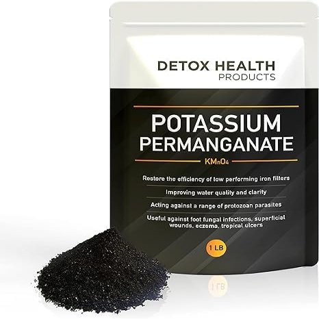 Potassium ~ Permanganate Crystal - Free Flowing Powder - Detox Health Products - 16 OZ