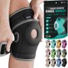 Modvel ELITE Knee Brace With Side Stabilizers & Patella Gel Pads for Maximum Knee Pain Support and Fast Recovery for Men and Women, Knee Pad for Running, Workout, Arthritis, Joint Recovery view 1