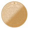 Affirmation Sobriety Coin Gift Set | Undead Bird AA Chip Medallion with Coin Capsule | Sobriety Gifts for Anniversary Month & Year for Men & Women in Recovery (Retro Brass) view 2