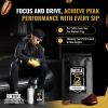 Rattle Energy Co. Coffee Bean Espresso - Bean Blend Ground Coffee: Rich & Intense Espresso Roast Coffee For Everyday, Quality Arabica Beans Coffee Blend - 12 oz view 3